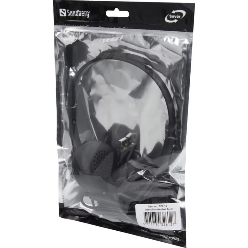 Гарнітура Sandberg USB Office Headset Saver Black (326-12)
