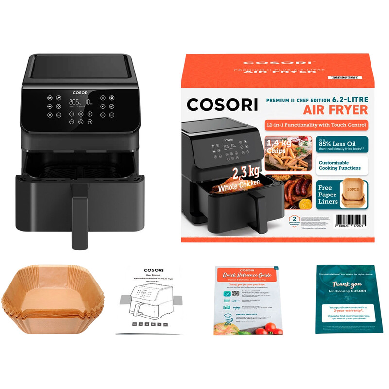 Мультипечь Cosori Premium II Chef Edition (KAAPAFCSNEU0198Y)