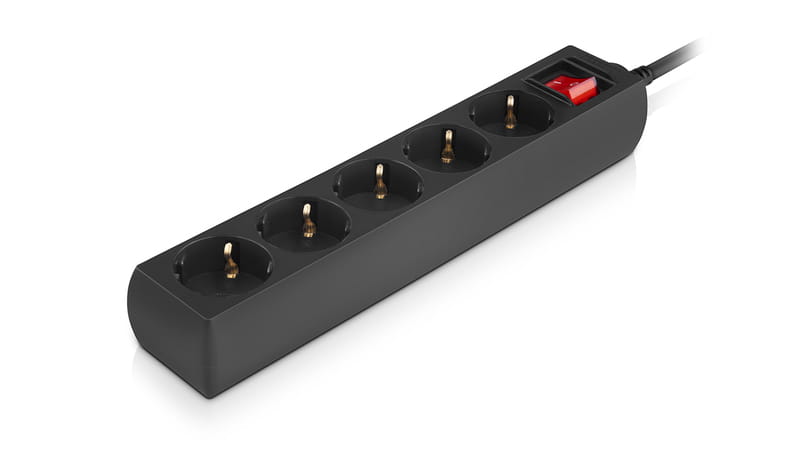 Фільтр живлення REAL-EL RS-Protect M 10м Black