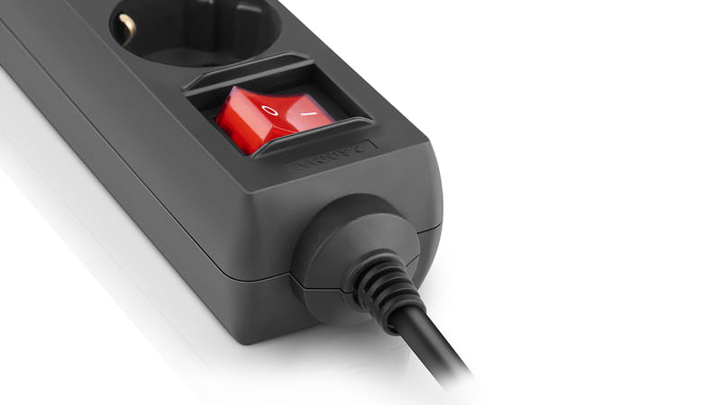 Фільтр живлення REAL-EL RS-Protect M 10м Black