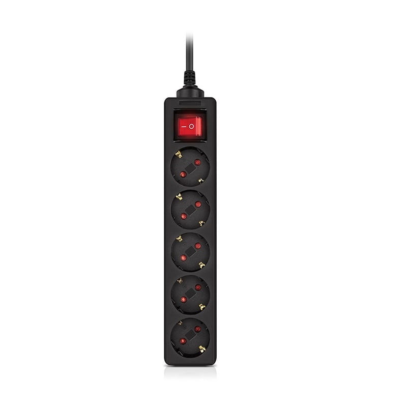 Фільтр живлення REAL-EL RS-Protect M 10м Black
