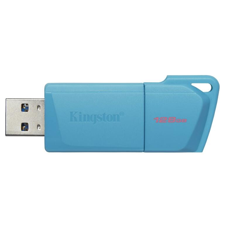 Флеш-накопитель USB3.2 128GB Kingston DataTraveler Exodia M Aqua Blue (KC-U2L128-7LB)