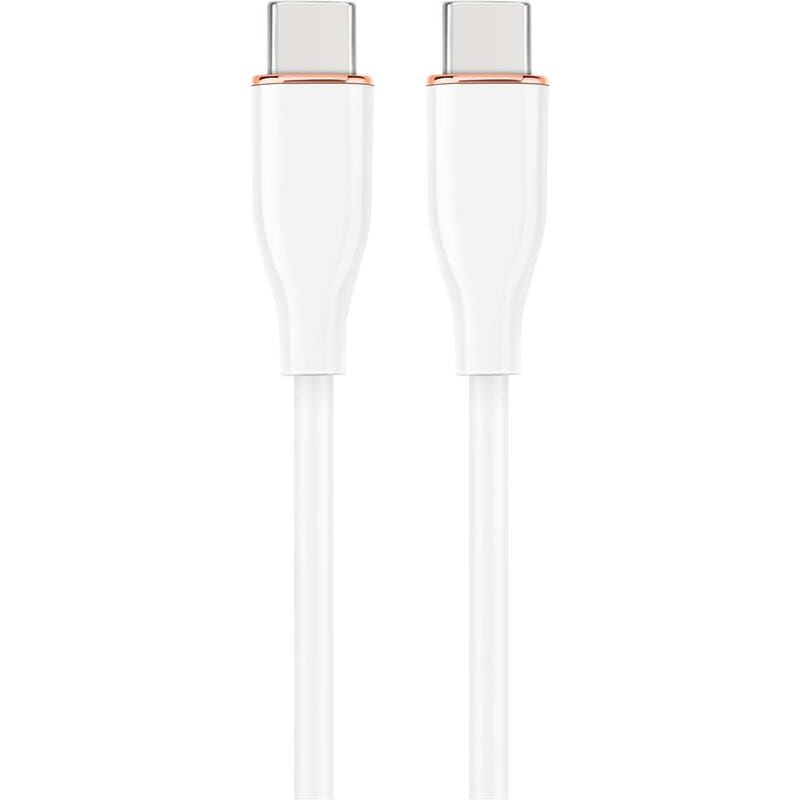 Кабель Cablexpert USB Type-C - USB Type-C (M/M), 3 A, 60 W, 1.5 м, White (CC-USB2S-CMCM-1.5M-W)