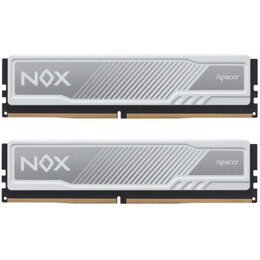Модуль памяти DDR5 2x16GB/5600 Apacer NOX White (AH5U32G56C522MWAA-2)