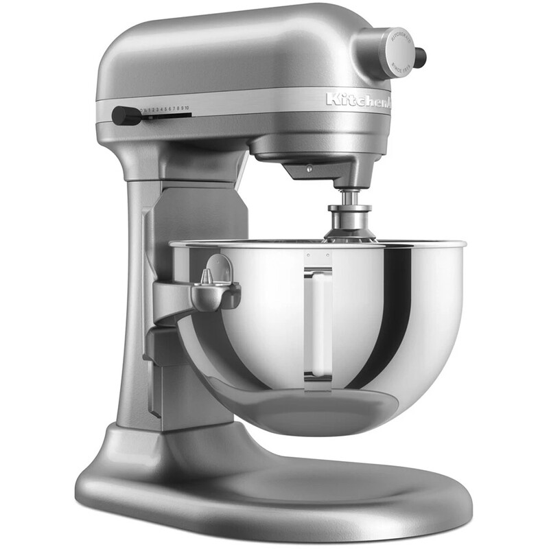Кухонна машина KitchenAid Heavy Duty 5.2 л Silver (5KSM55SXXECU)