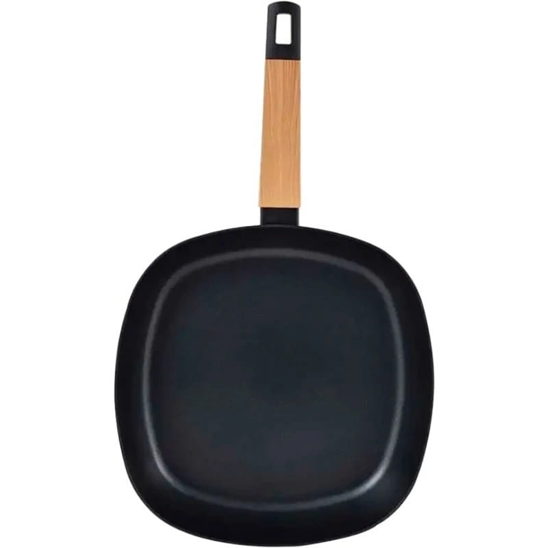 Сковорода гриль Bergner Earth Black 28 см (BG-34625-BK)