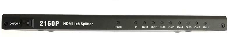 Разветвитель (сплиттер) Atcom (7688) HDMI 8 портов, поддержка UHD 4K