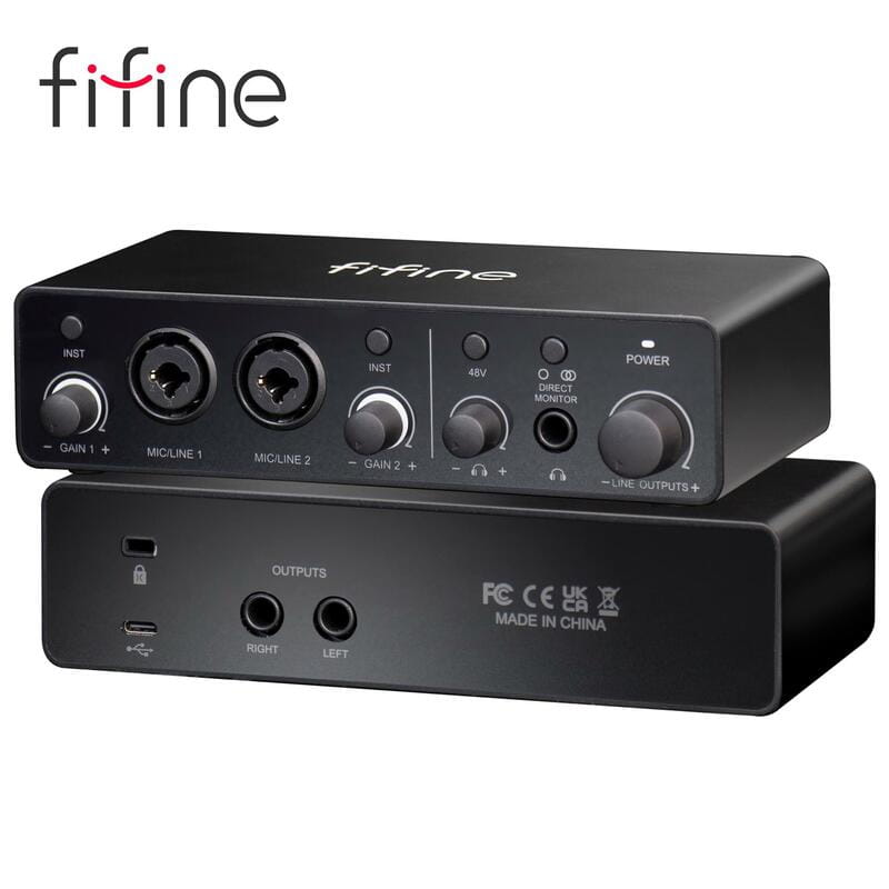 Аудіоінтерфейс Fifine (Ampli3)