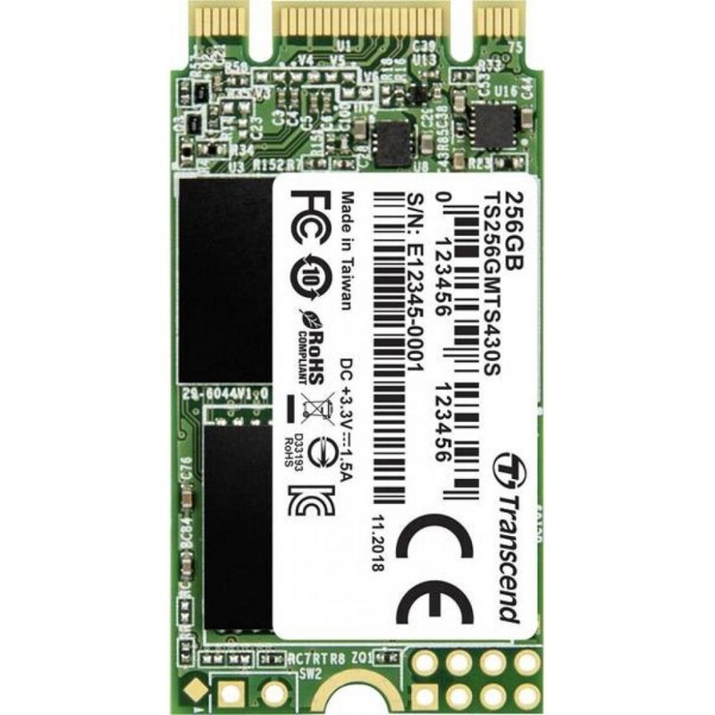 Накопичувач SSD  256GB Transcend 430S M.2 2242 SATAIII 3D TLC (TS256GMTS430S)