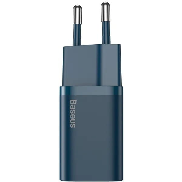 Сетевое зарядное устройство Baseus Super Si Quick Charger 1C (1USB-C) 20W Blue (CCSUP-B03)
