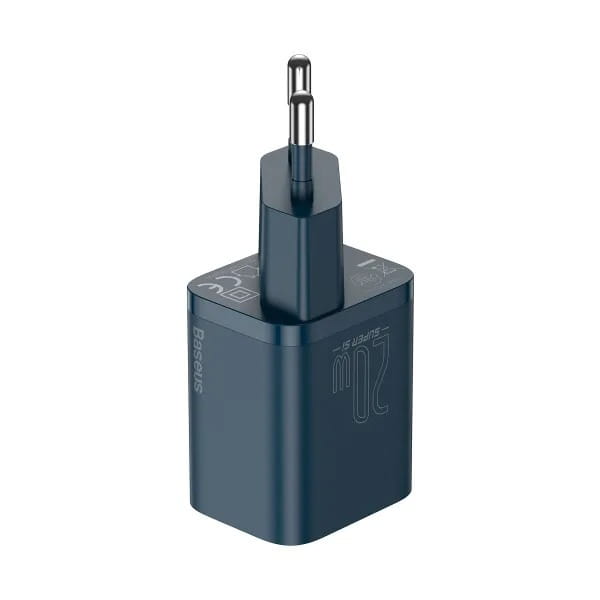Сетевое зарядное устройство Baseus Super Si Quick Charger 1C (1USB-C) 20W Blue (CCSUP-B03)