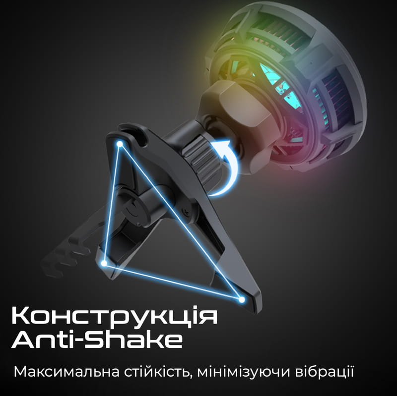 Бездротовий зарядний пристрій Promate MagChill-Ga MagSafe Black