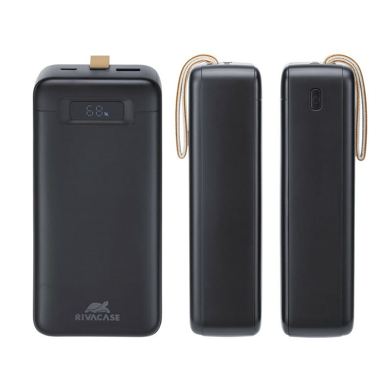 Універсальна мобільна батарея Rivacase Rivapower 30000 mAh, PD 65W Black (VA1083)