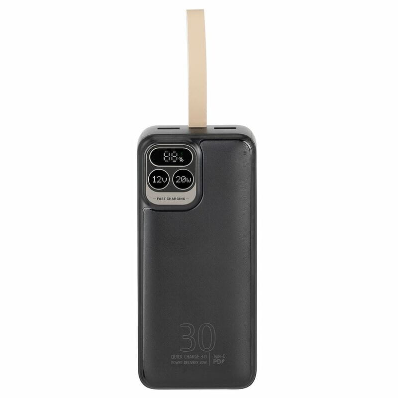 Универсальная мобильная батарея Rivacase Rivapower 30000 mAh 20 Вт Black (VA2585)