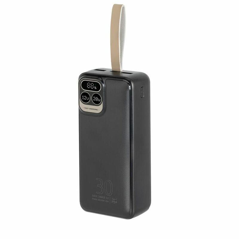 Универсальная мобильная батарея Rivacase Rivapower 30000 mAh 20 Вт Black (VA2585)