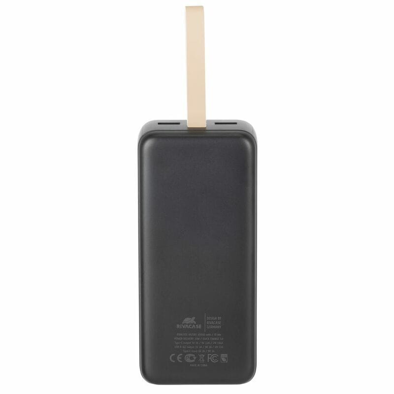 Универсальная мобильная батарея Rivacase Rivapower 30000 mAh 20 Вт Black (VA2585)