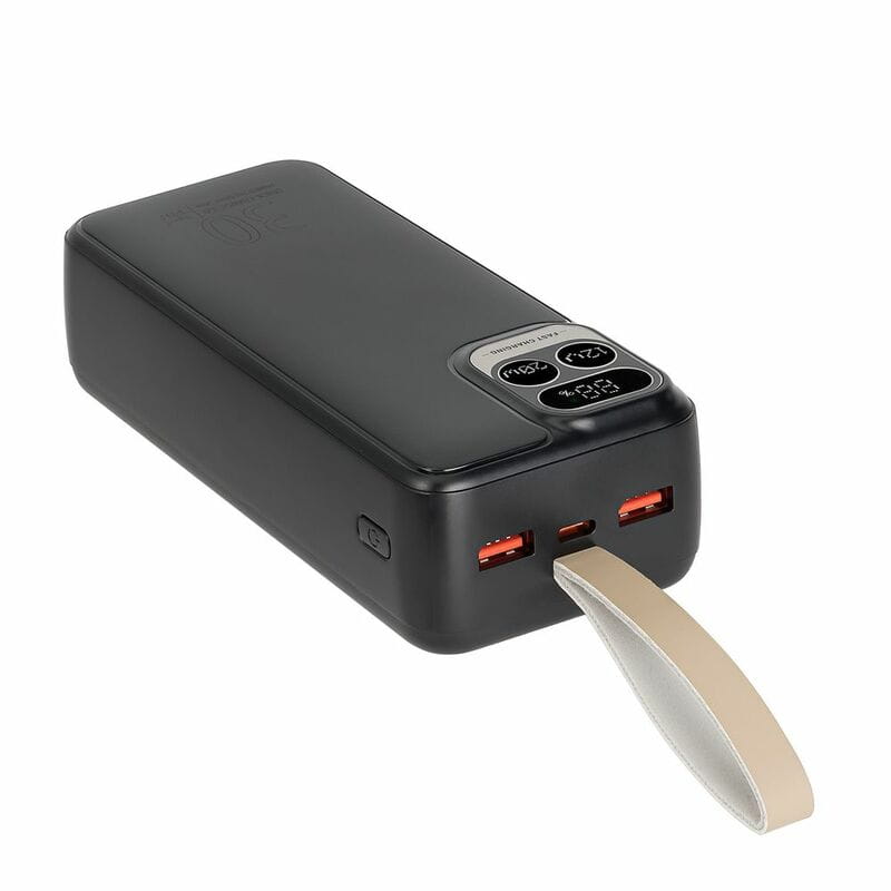 Универсальная мобильная батарея Rivacase Rivapower 30000 mAh 20 Вт Black (VA2585)