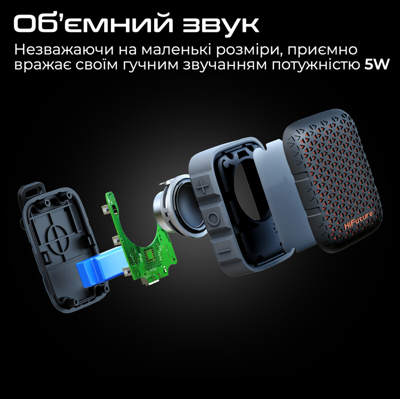 Акустична система HiFuture Pocket-S 5W Blue/Green