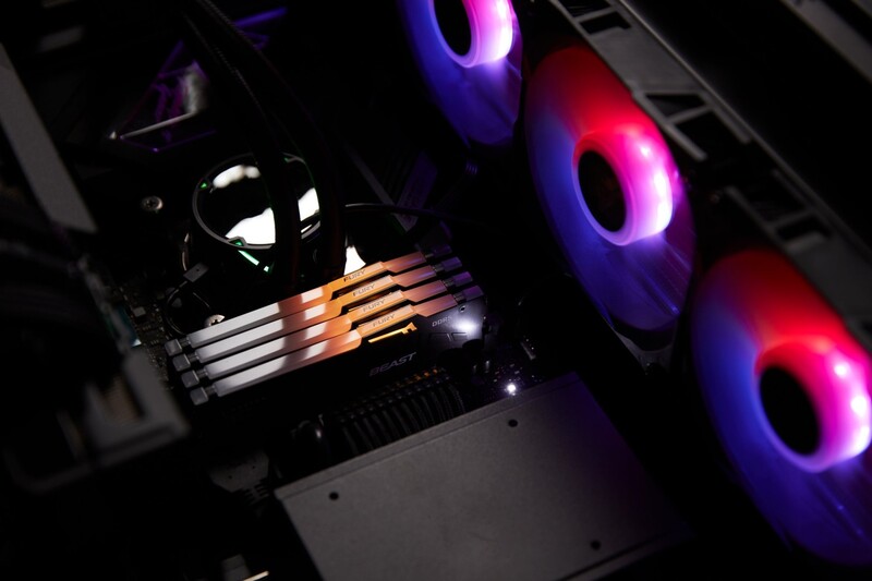 Модуль пам`яті DDR5 2x16GB/5600 Kingston Fury Beast RGB Black (KF556C40BBAK2-32)