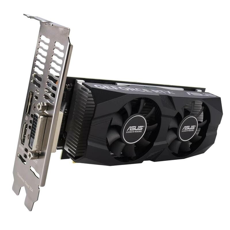 Відеокарта GF RTX 3050 6GB GDDR6 OC Low Profile Asus (RTX3050-O6G-LP-BRK)