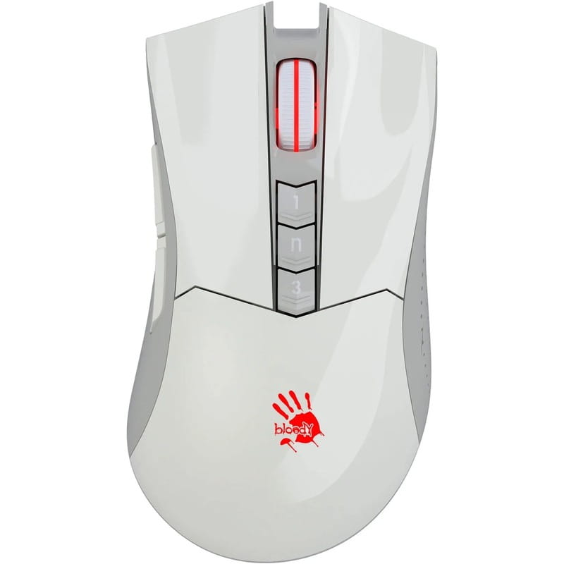 Мышь Bloody R90 Plus Greyish White