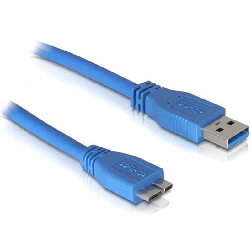Кабель ATcom USB 3.0 AM/MicroBM 0,8 м blue