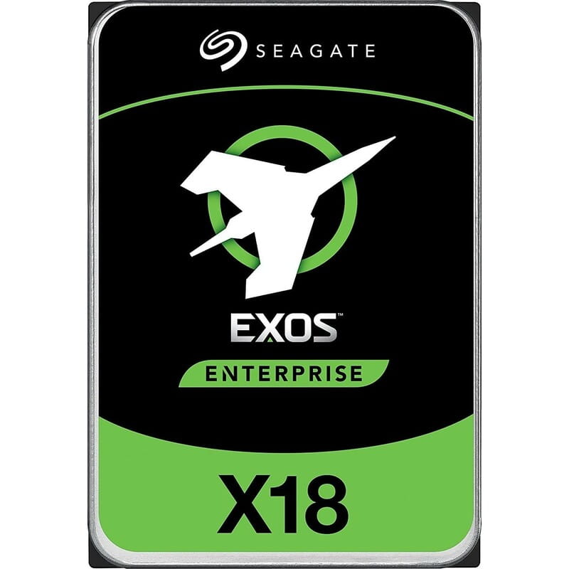 Накопитель HDD 3.5" SATA 12TB Seagate Exos X18 7200rpm 256MB (ST12000NM000J)