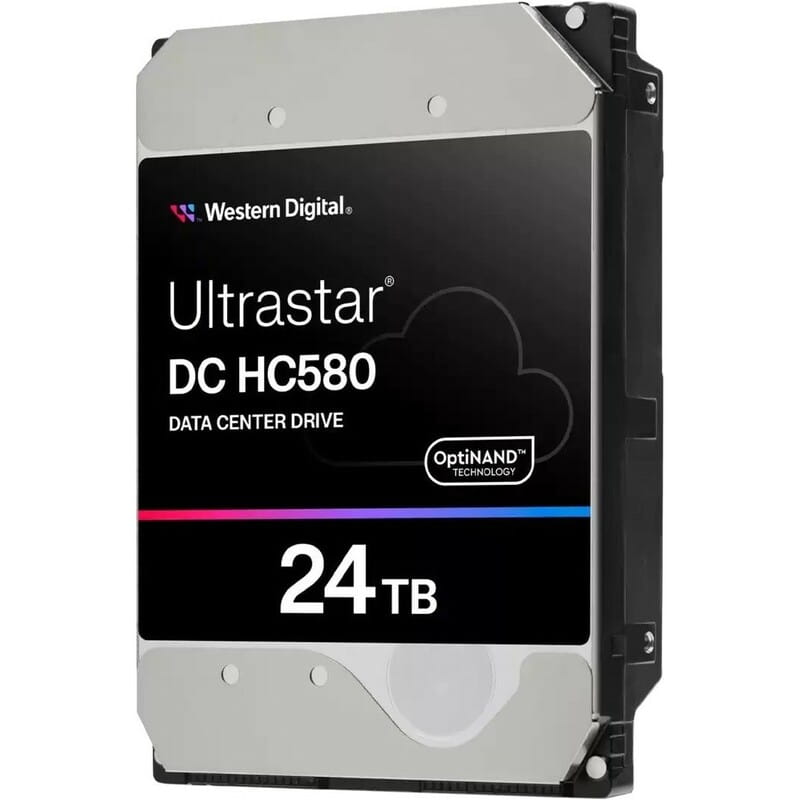 Накопитель HDD 3.5" SATA 24TB WD Ultrastar DC HC580 7200rpm 512MB (0F62796)