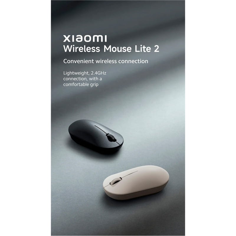 Миша бездротова Xiaomi Wireless Mouse Lite 2 Black (BHR8916GL)