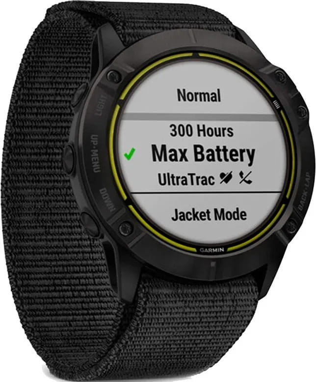 Смарт-часы Garmin Enduro 3 Carbon Gray DLC Titanium with Black Nylon (010-02751-00)