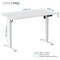 Фото - Комп`ютерний стіл OfficePro ODE1260W | click.ua