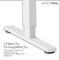 Фото - Комп`ютерний стіл OfficePro ODE1260W | click.ua
