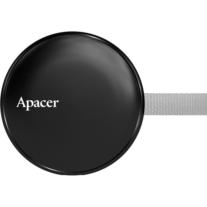 Накопитель внешний SSD 512GB Apacer Magnetic Portable AS725 Black (AP512GAS725B-1)
