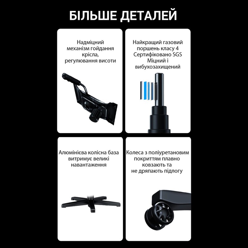 Кресло для геймеров Anda Seat Phantom 3 Pro Size L Grey Fabric (AD18YC-06-G-F)