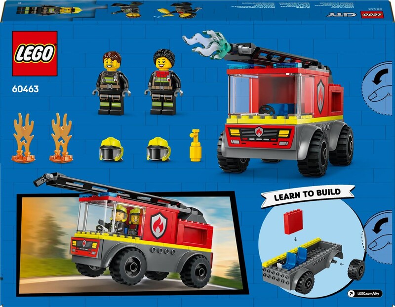 Конструктор LEGO City Пожежна машина з драбиною (60463)
