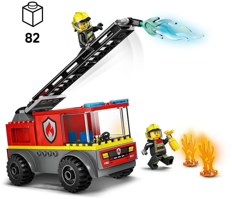 Конструктор LEGO City Пожежна машина з драбиною (60463)