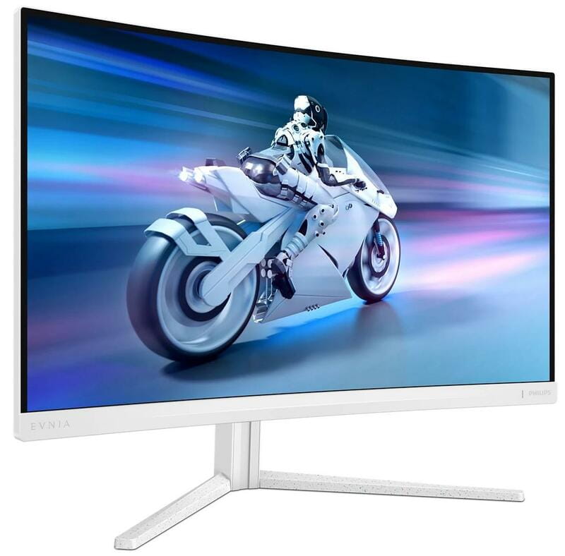 Монитор Philips 27" Evnia 27M2C5201L/00 VA Curved White 180Hz