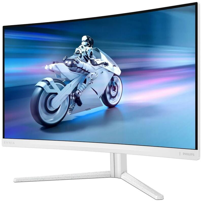 Монитор Philips 27" Evnia 27M2C5201L/00 VA Curved White 180Hz