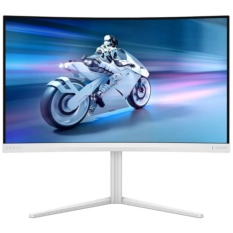Монитор Philips 27" Evnia 27M2C5201L/00 VA Curved White 180Hz