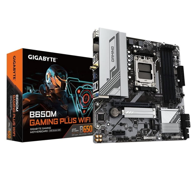 Материнская плата Gigabyte B650M Gaming Plus WiFi Socket AM5