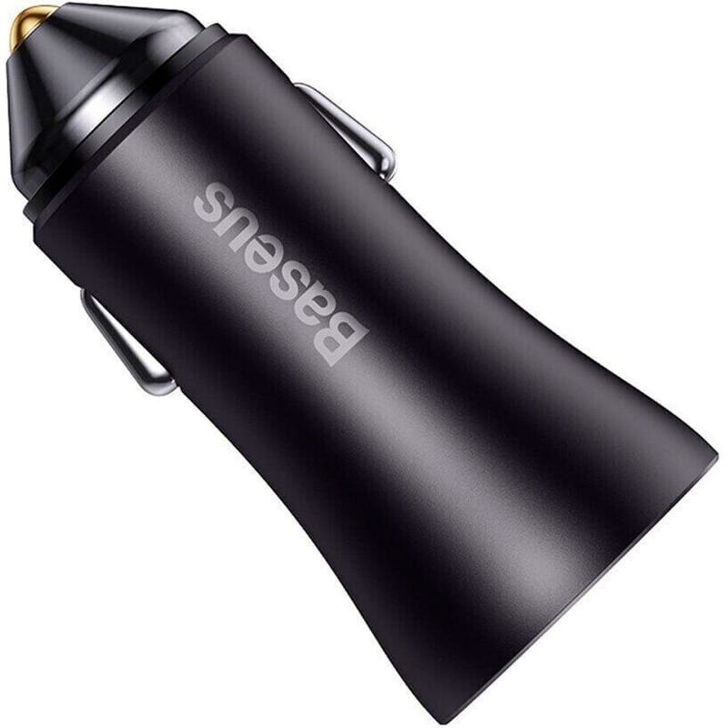 Автомобильное зарядное устройство Baseus (2USB, 3A) 60W Grey (CGJM000013)