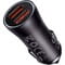 Фото - Автомобильное зарядное устройство Baseus (2USB, 3A) 60W Grey (CGJM000013) | click.ua