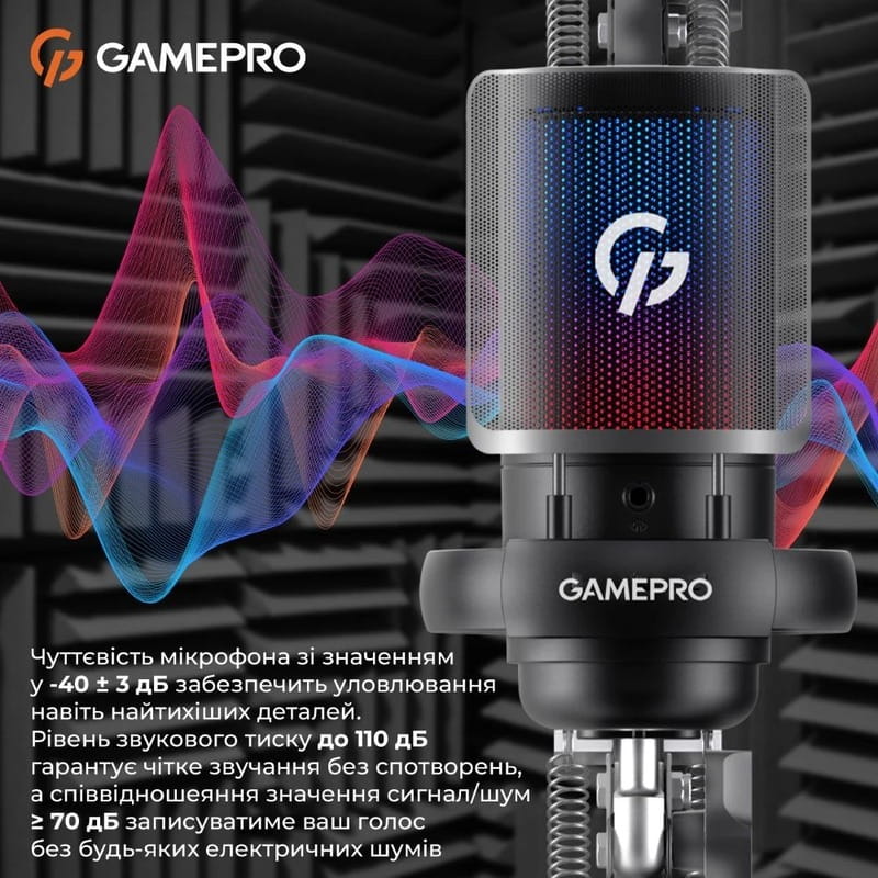 Микрофон GamePro UGM145B