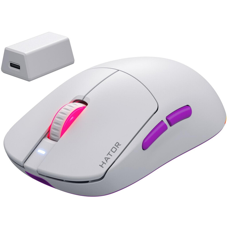 Миша бездротова Hator Quasar 3 Ultra 8K Wireless White (HTM771)