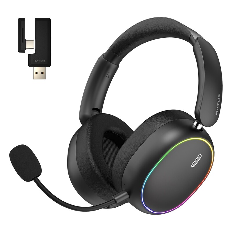 Гарнитура Hator Phoenix 2 Wireless Black (ESH40)
