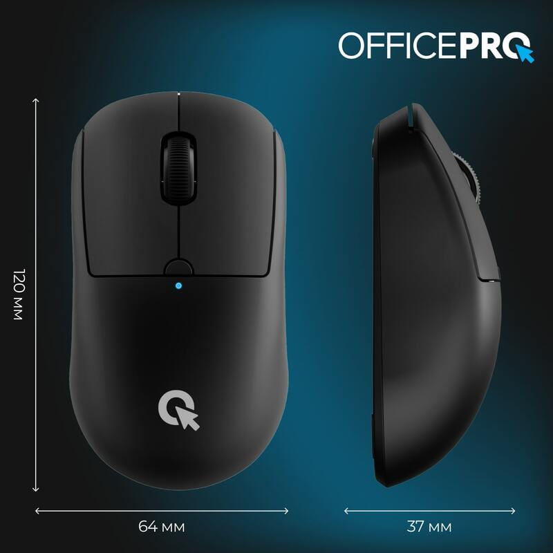 Миша бездротова OfficePro M307B Black