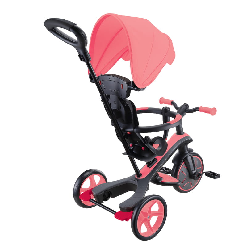 Велосипед триколісний Globber Explorer Trike 4в1 Pink (634-110)