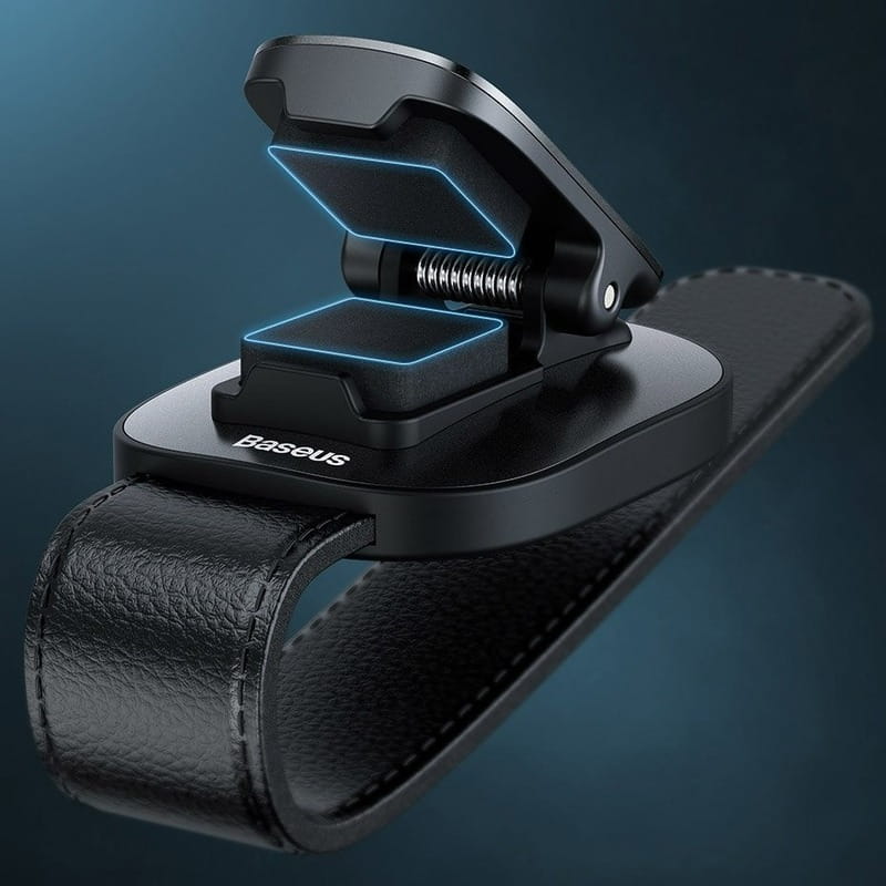 Тримач автомобільний для окулярів Baseus ACYJN-B01 Black