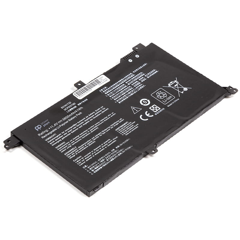 АКБ PowerPlant для ноутбука Asus VivoBook S14 S43 (B31N1732) 11.4V 3600mAh (NB431779)