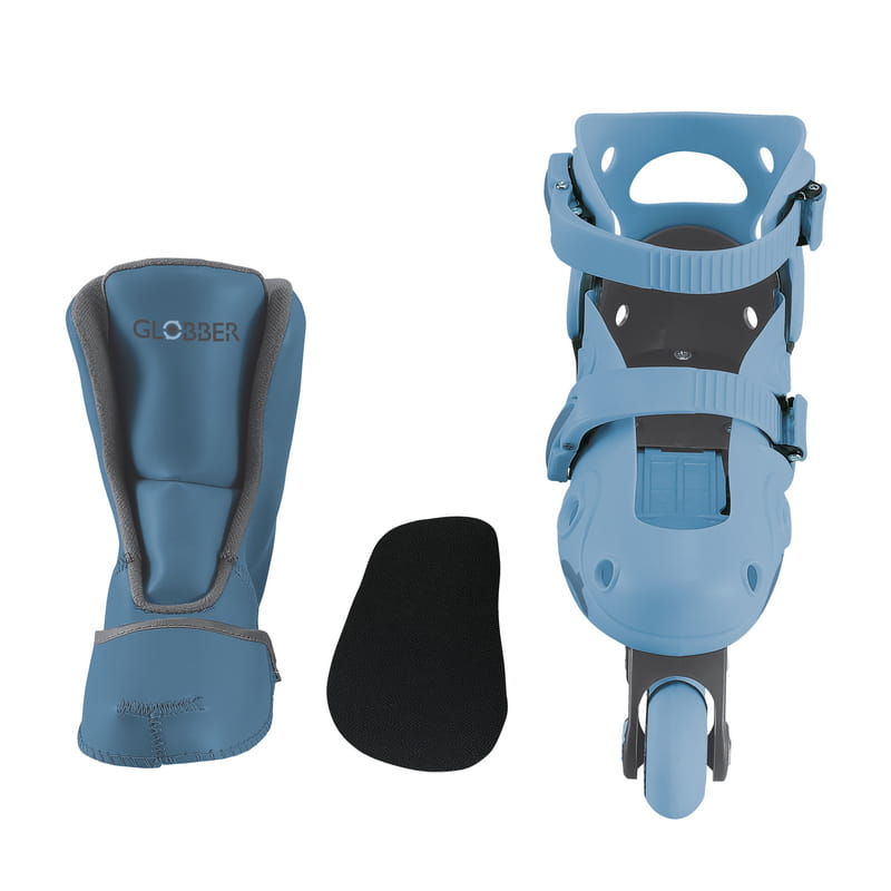 Ролики Globber 2в1 р.26-29 Gray/Blue (780-200)